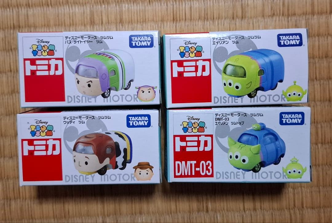 ディズニートミカ　トイ・ストーリー　パノラマバッグ　トミカ18台　計19点セット