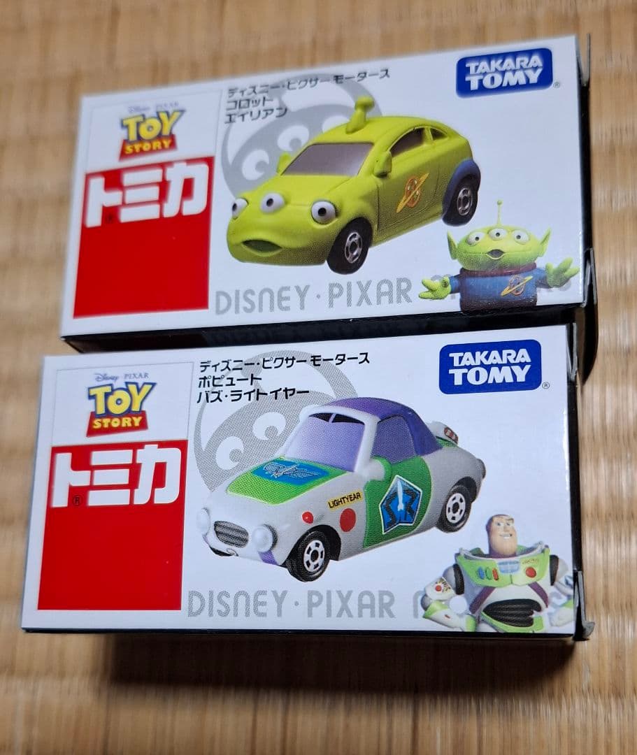 ディズニートミカ　トイ・ストーリー　パノラマバッグ　トミカ18台　計19点セット