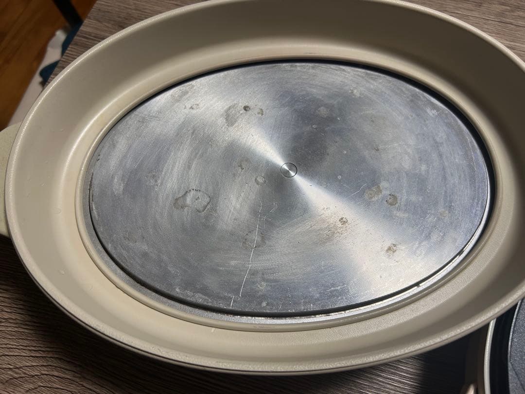 BRUNO オーバルホットプレート たこ焼きプレート　深鍋プレート