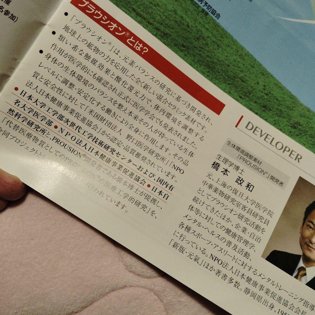 新品 PROUSION 肌掛けと敷きパッド 日本製 プラウシオンネックレス付✨