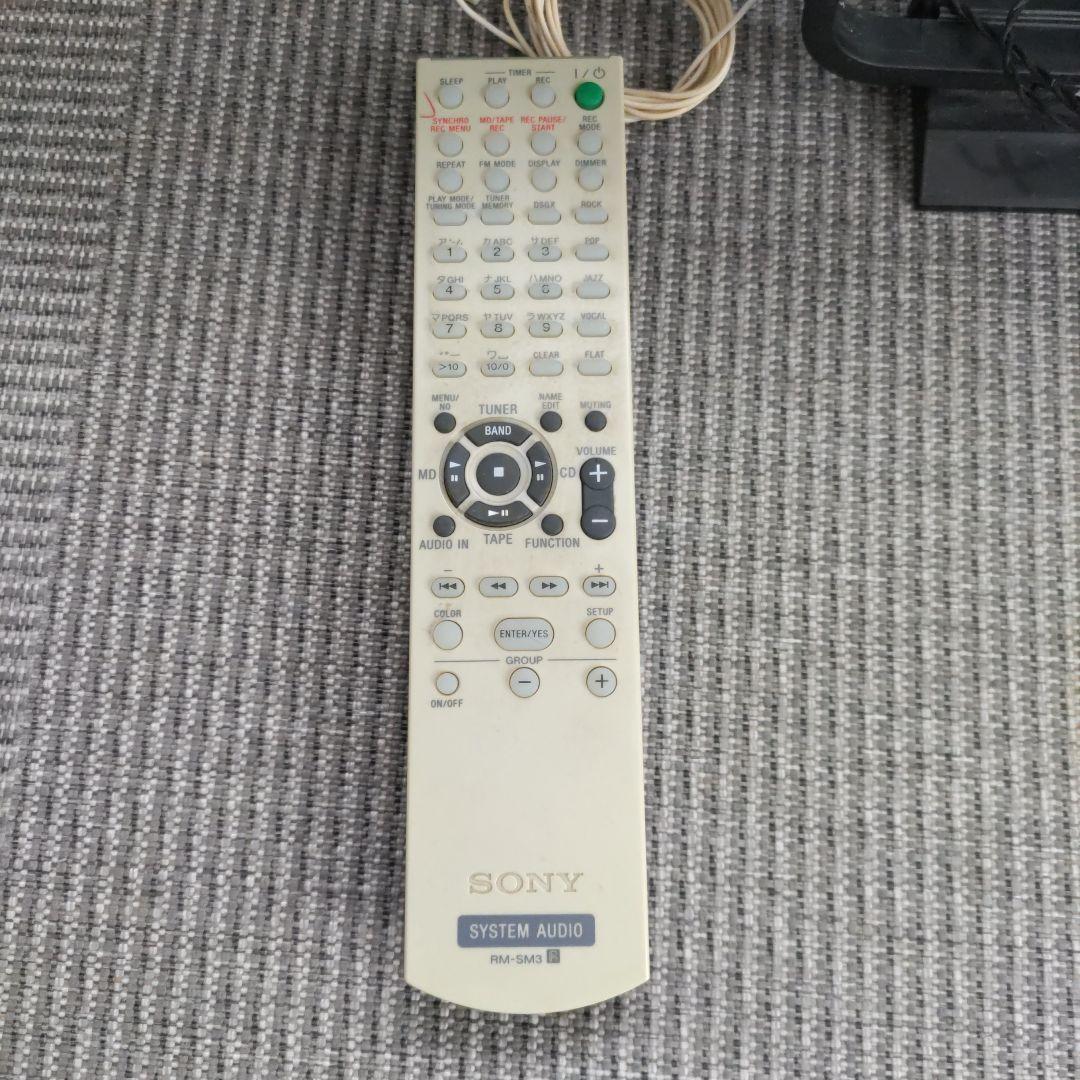 SONY オールインワンコンポ　HCD-M3 CD MD カセット