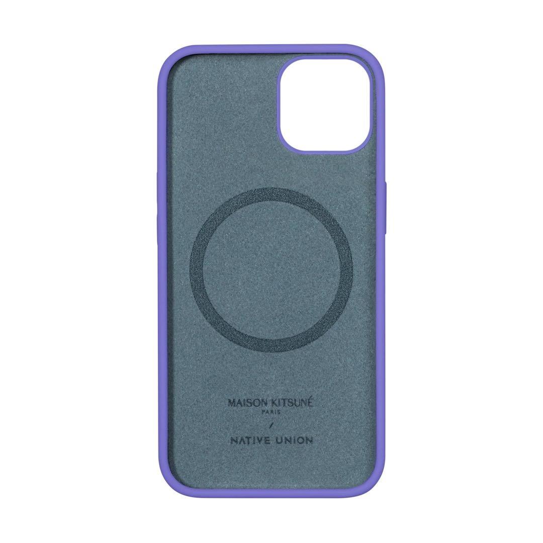 メゾンキツネ Cool-Tone iPhone13 ケース (パープル)