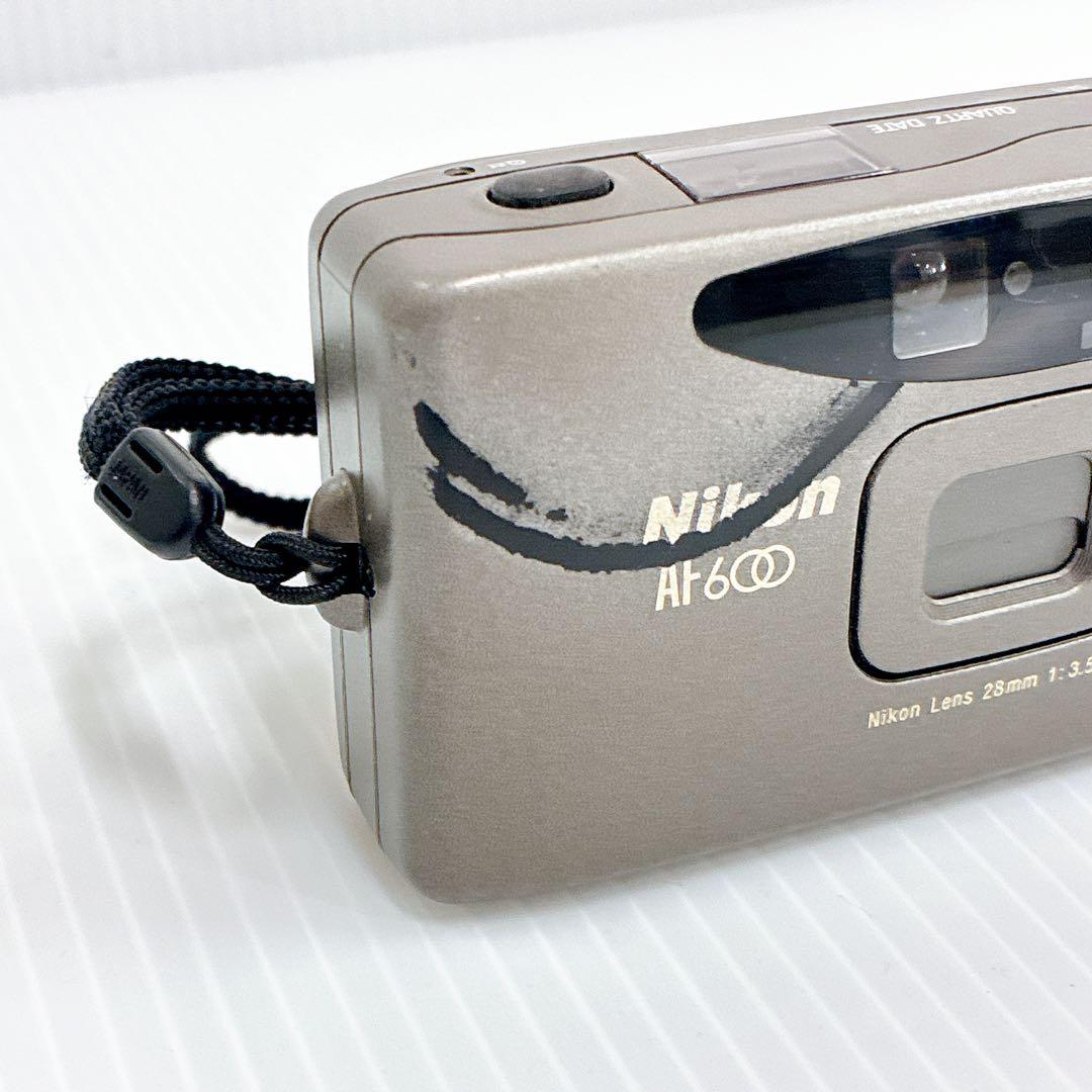 E-043【動作品 一部訳あり】NIKON AF600 QD ニコンミニ