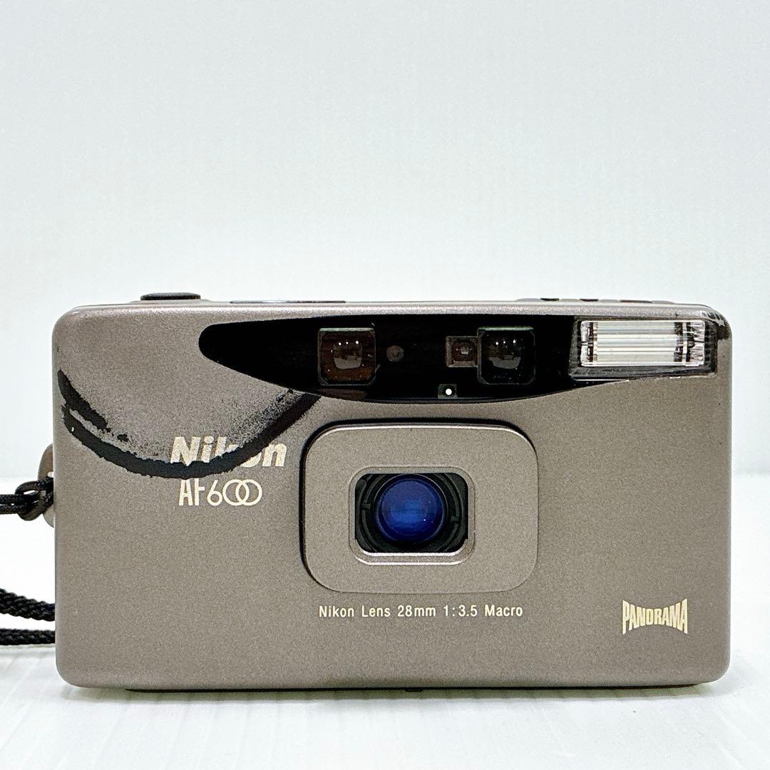 E-043【動作品 一部訳あり】NIKON AF600 QD ニコンミニ
