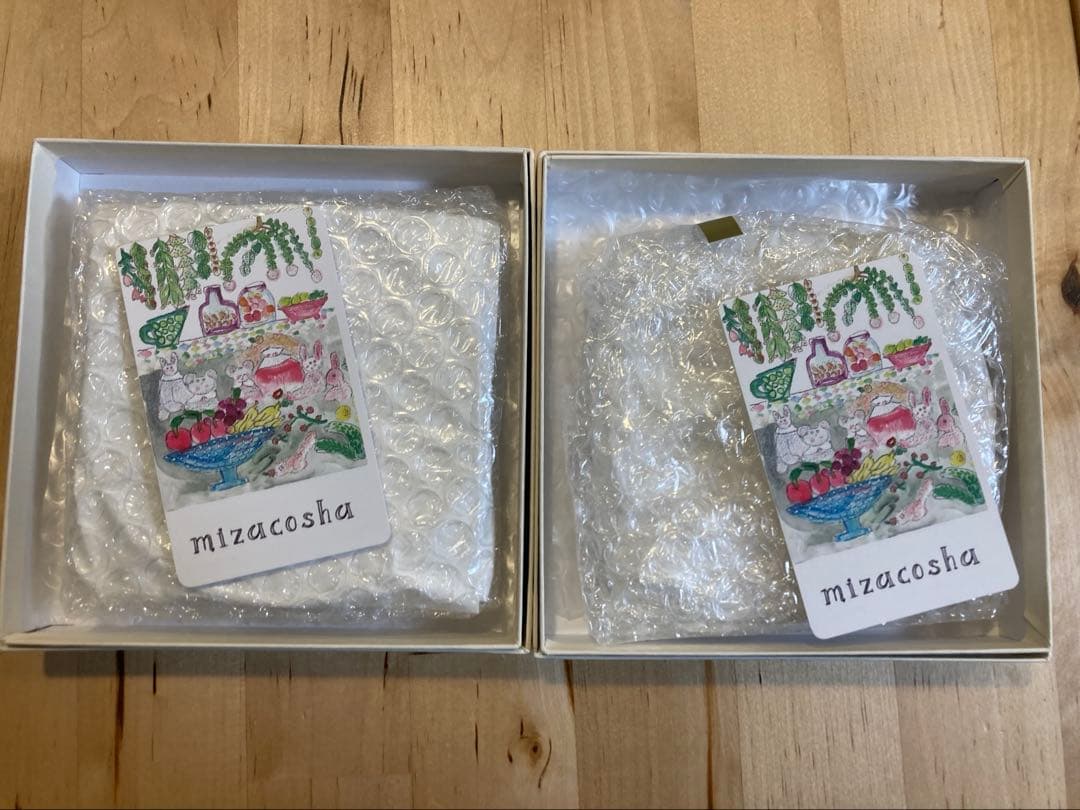 ミシャコシャ　小皿2枚未使用品