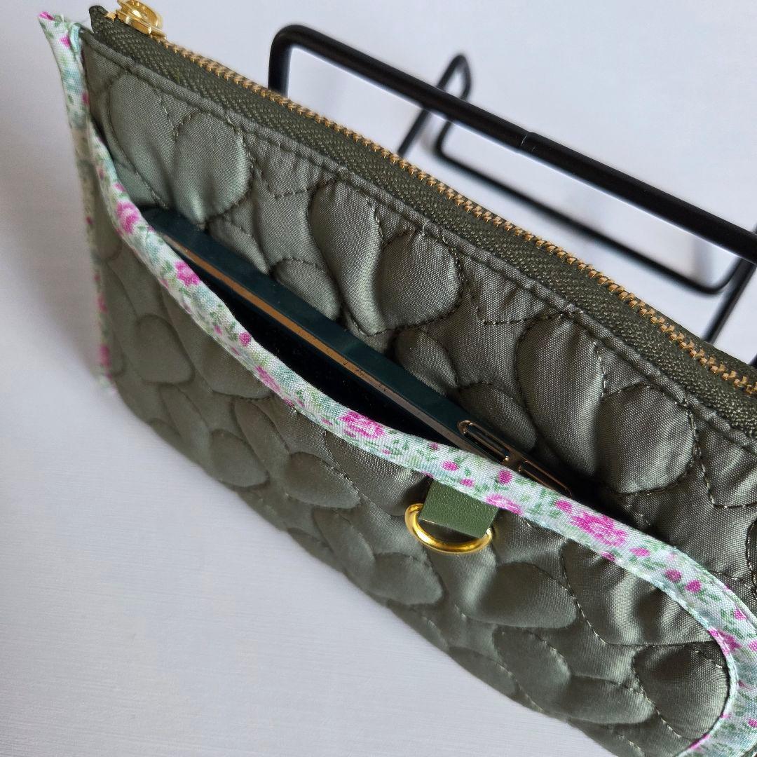 ゆうママ様①　ショルダーバッグ　ハートキルト　ハンドメイド