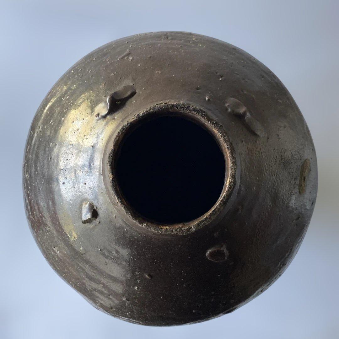 呂宋壺 15-17世紀 茶壷 南蛮壺 37cm アンティーク 骨董 古美術 花器