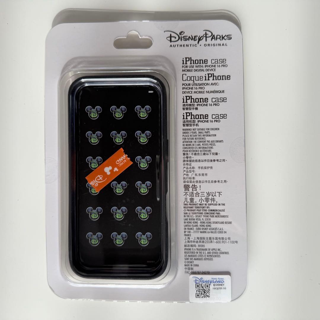 ミッキー＆フレンズ　香港ディズニー20周年　iPhoneケース16pro用