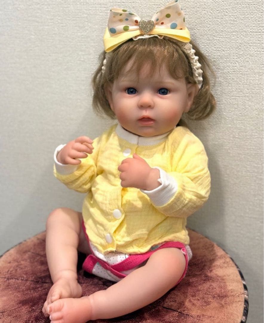 ★新品★リボーンドール フルボディー可愛すぎる女の子 45cm