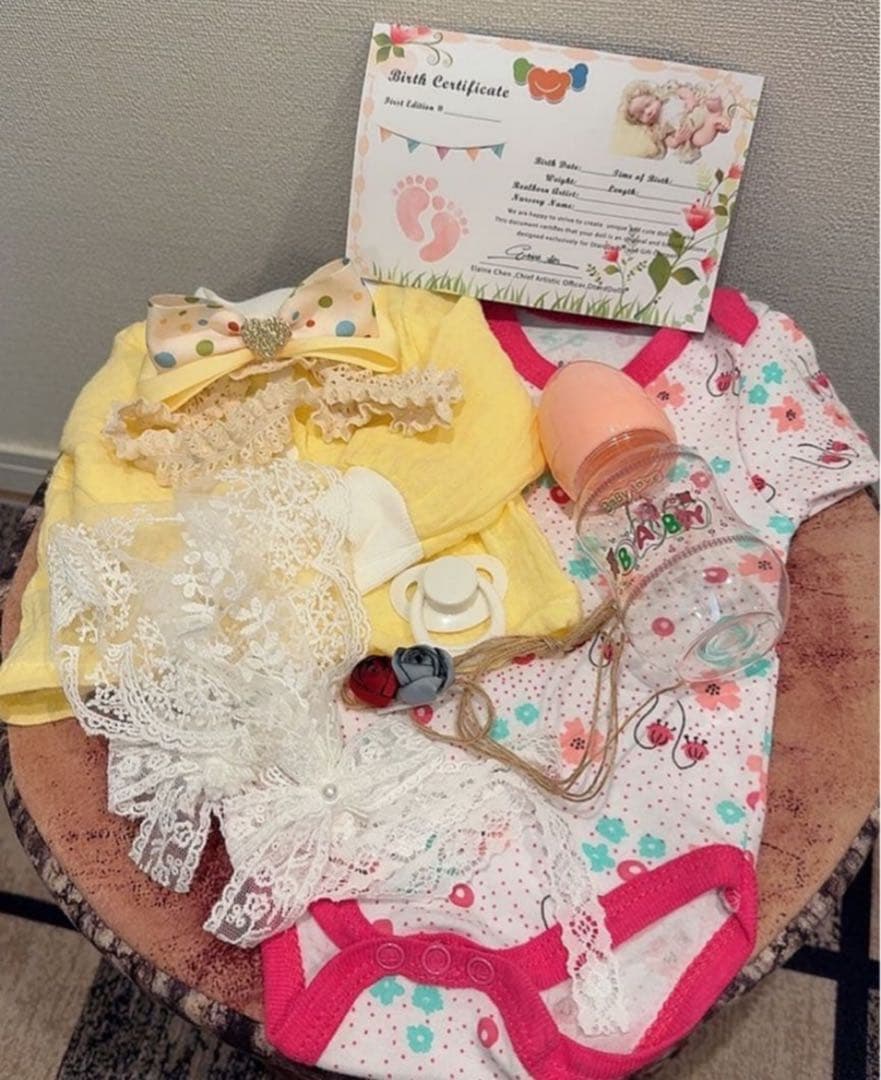 ★新品★リボーンドール フルボディー可愛すぎる女の子 45cm