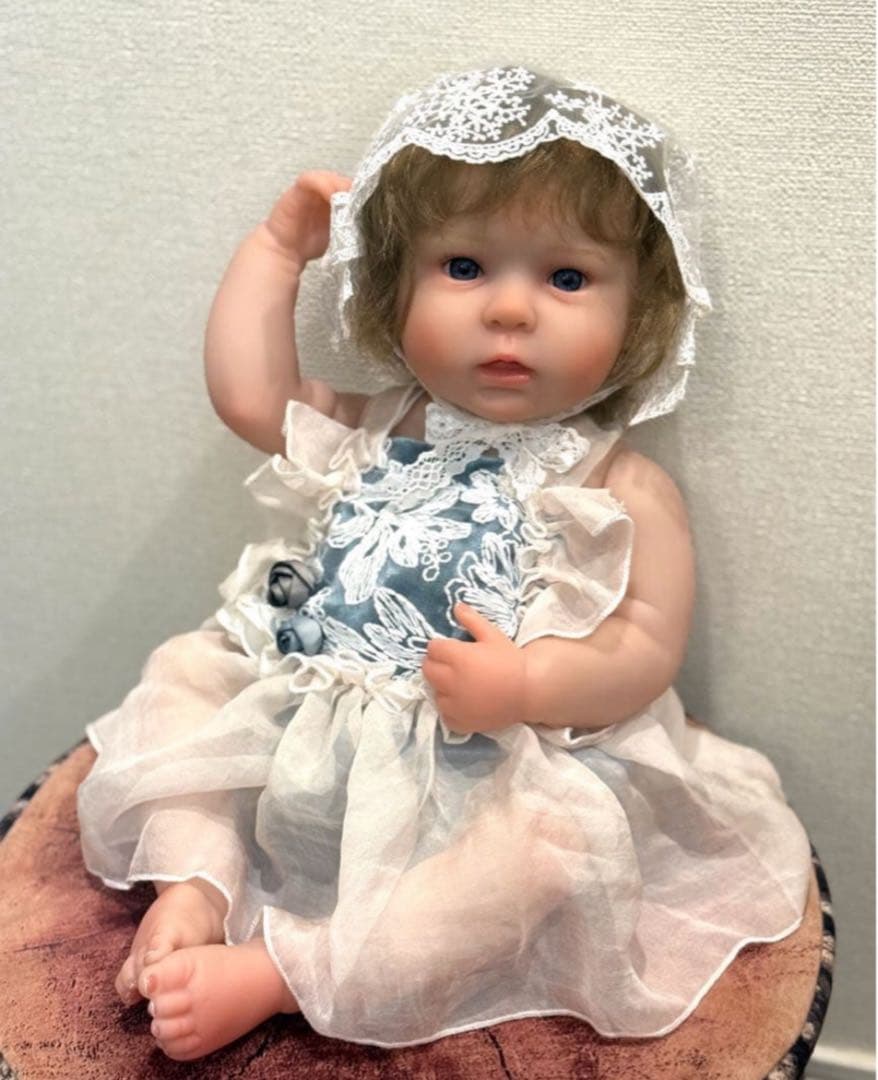 ★新品★リボーンドール フルボディー可愛すぎる女の子 45cm