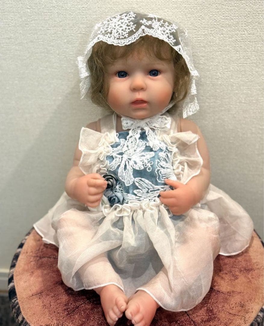 ★新品★リボーンドール フルボディー可愛すぎる女の子 45cm