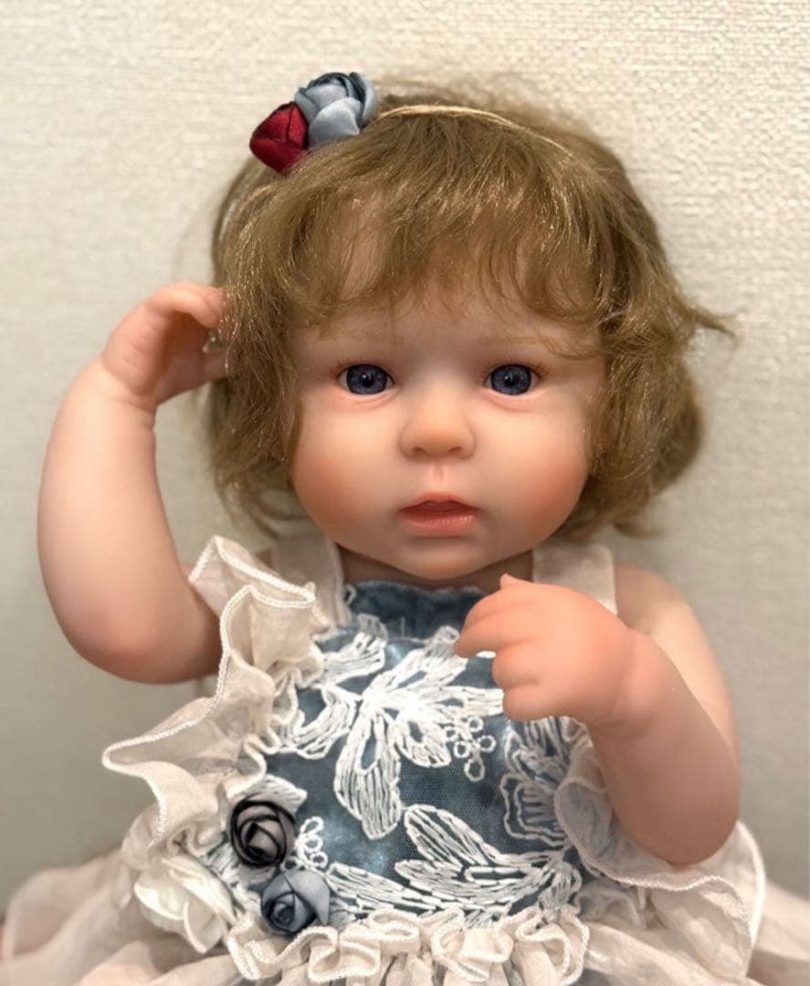 ★新品★リボーンドール フルボディー可愛すぎる女の子 45cm