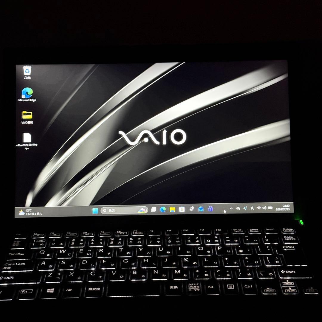 ★人気機種★美品VAIO Pro PG ８世代 最新Office2024付き