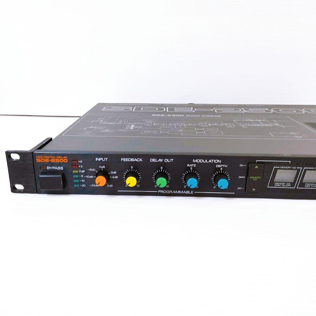 【完動品】Roland SDE-2500 ローランド デジタルディレイ