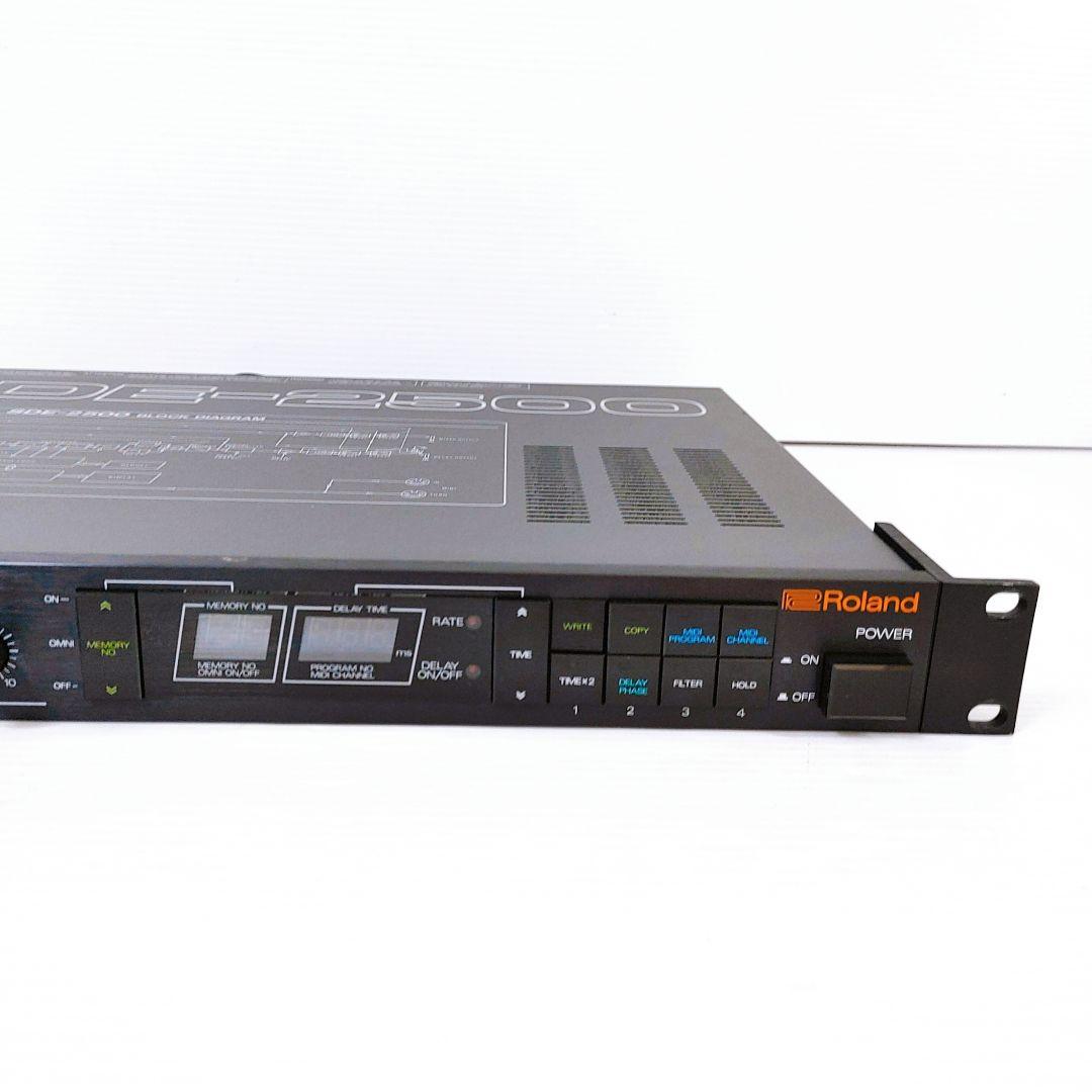 【完動品】Roland SDE-2500 ローランド デジタルディレイ