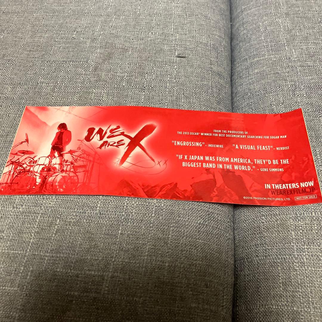 X JAPAN WORLD TOUR パンフ＋WeareXパンフ等　まとめ売り