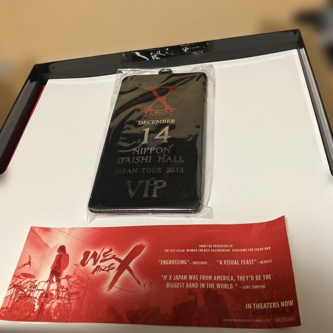X JAPAN WORLD TOUR パンフ＋WeareXパンフ等　まとめ売り