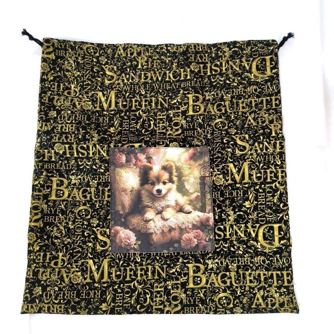 Yourelia様】ハンドメイドオーダー★犬猫インコ★巾着&ハンカチ&バッグ5点