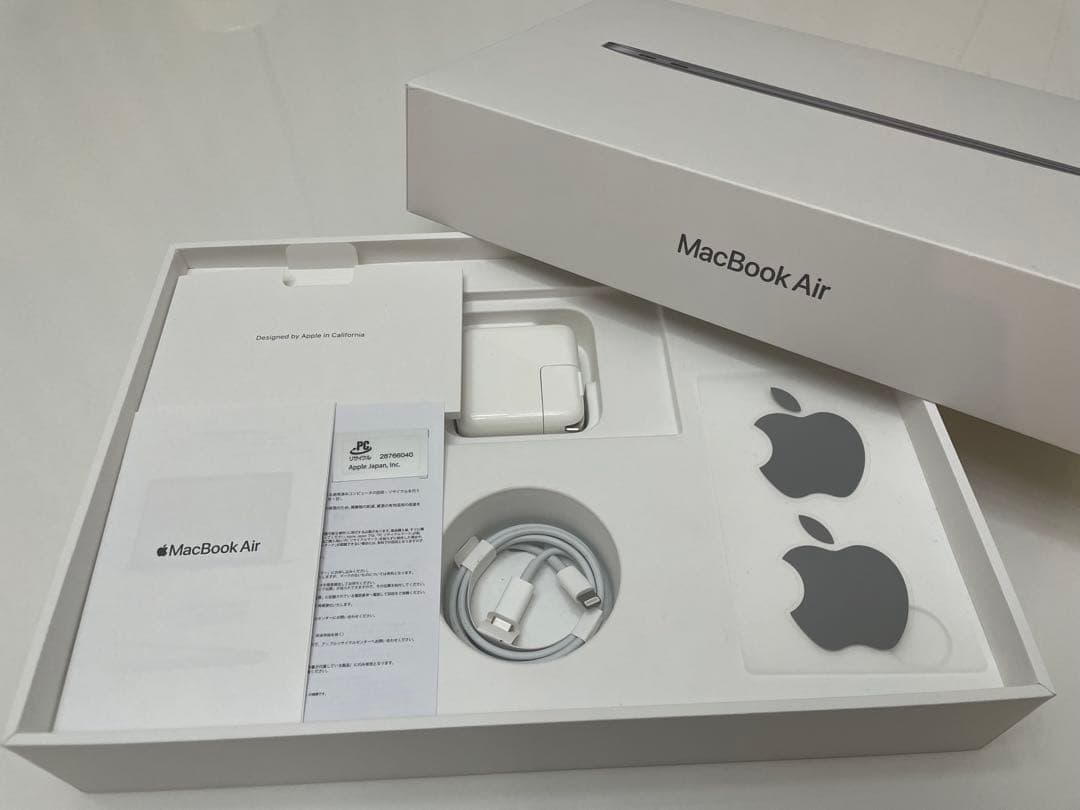 【極美品】MacBook Air 2020 付属品付き