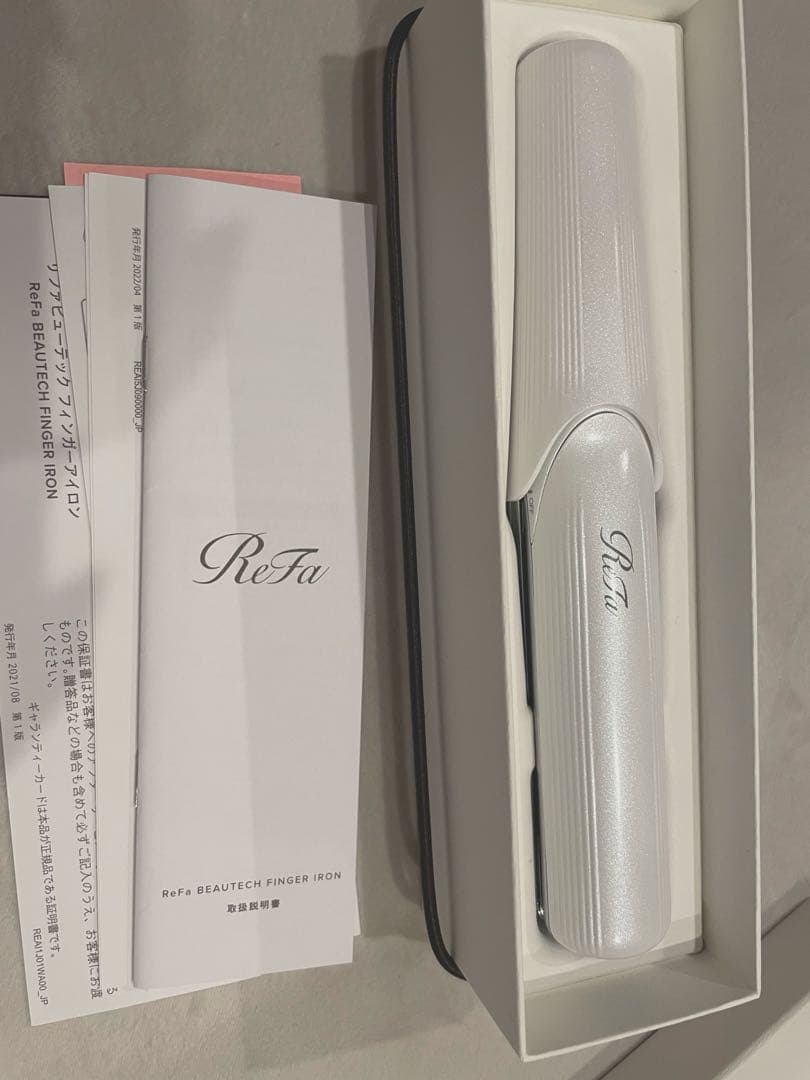 【美品】ReFa ビューテックフィンガーアイロン