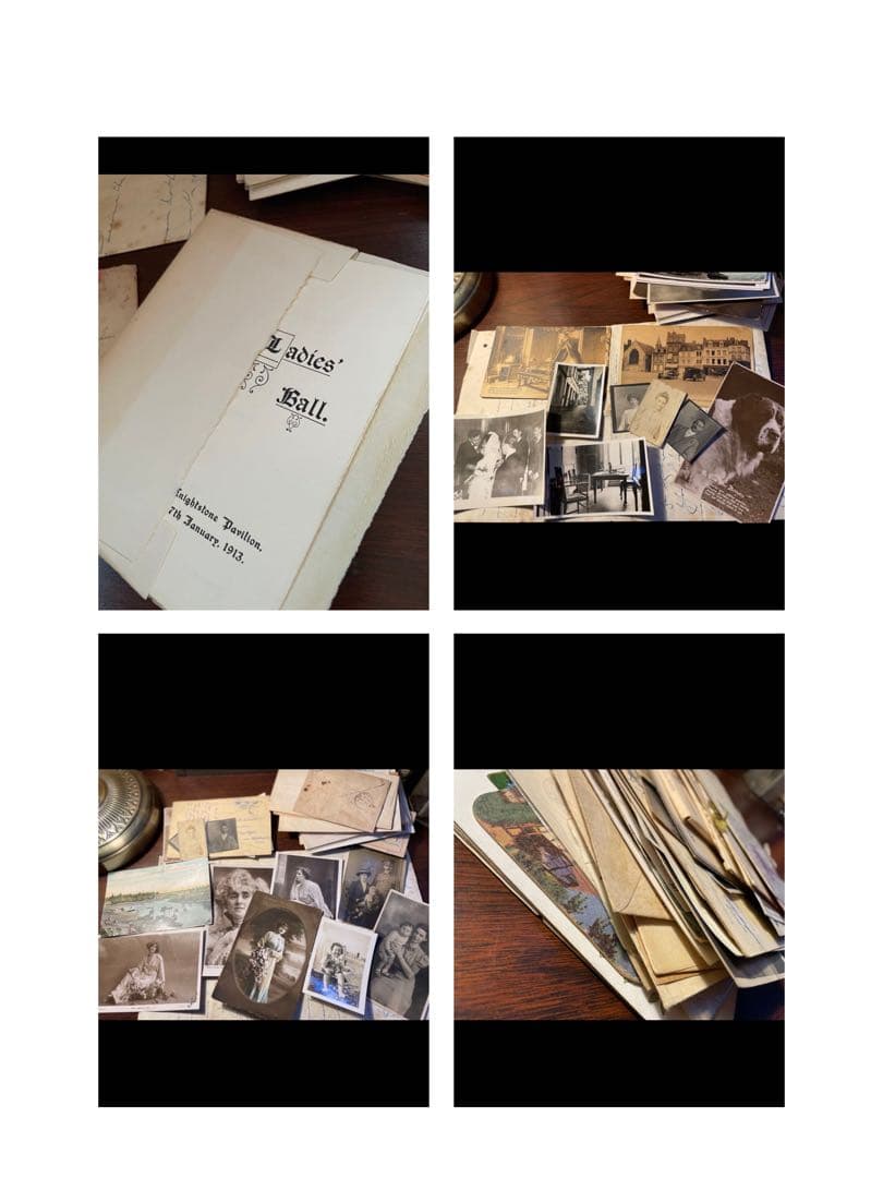 イギリス　アンティーク　ヴィンテージ　紙物詰め合わせ40点程