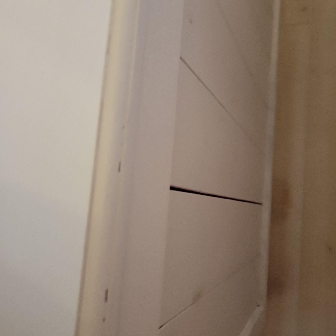 ホワイト木製キャビネット 中型