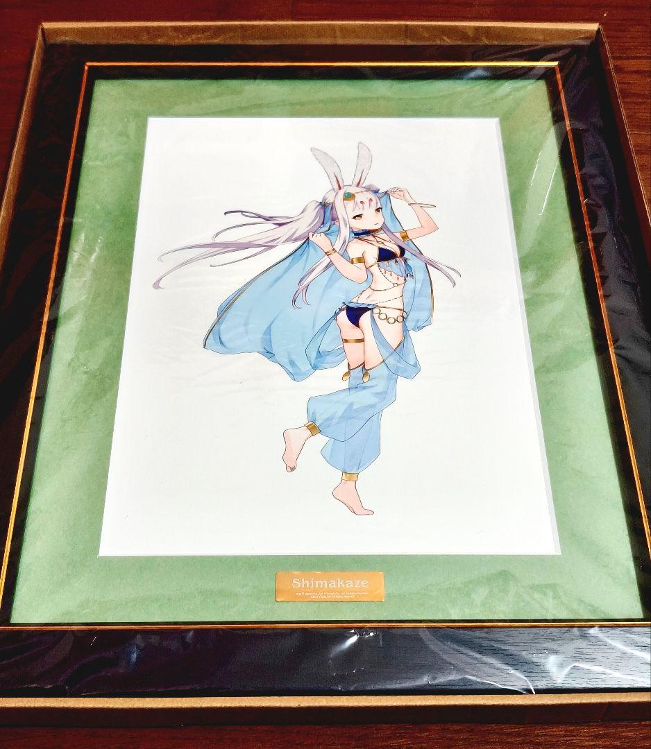 新品アズールレーン 描き起こしイラスト 島風踊り子ver. キャラファイングラフ
