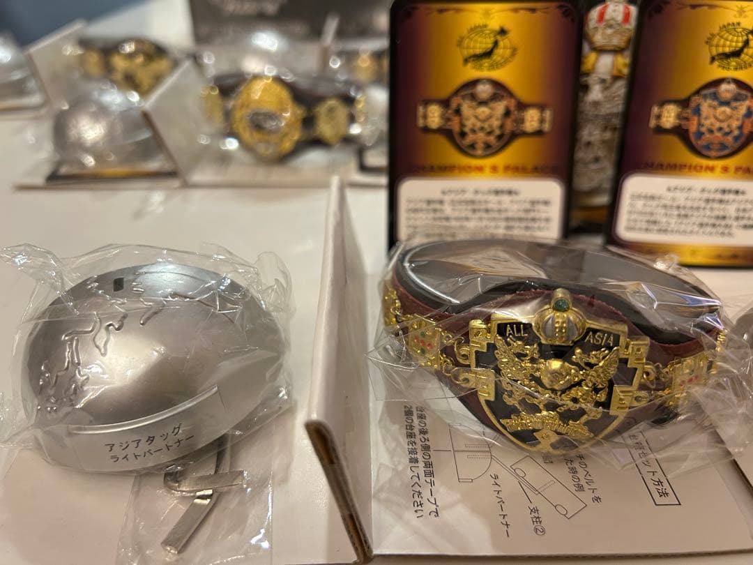 全日本プロレス　チャンピオンベルト ノーマル全10種セット　マイスタージャパン