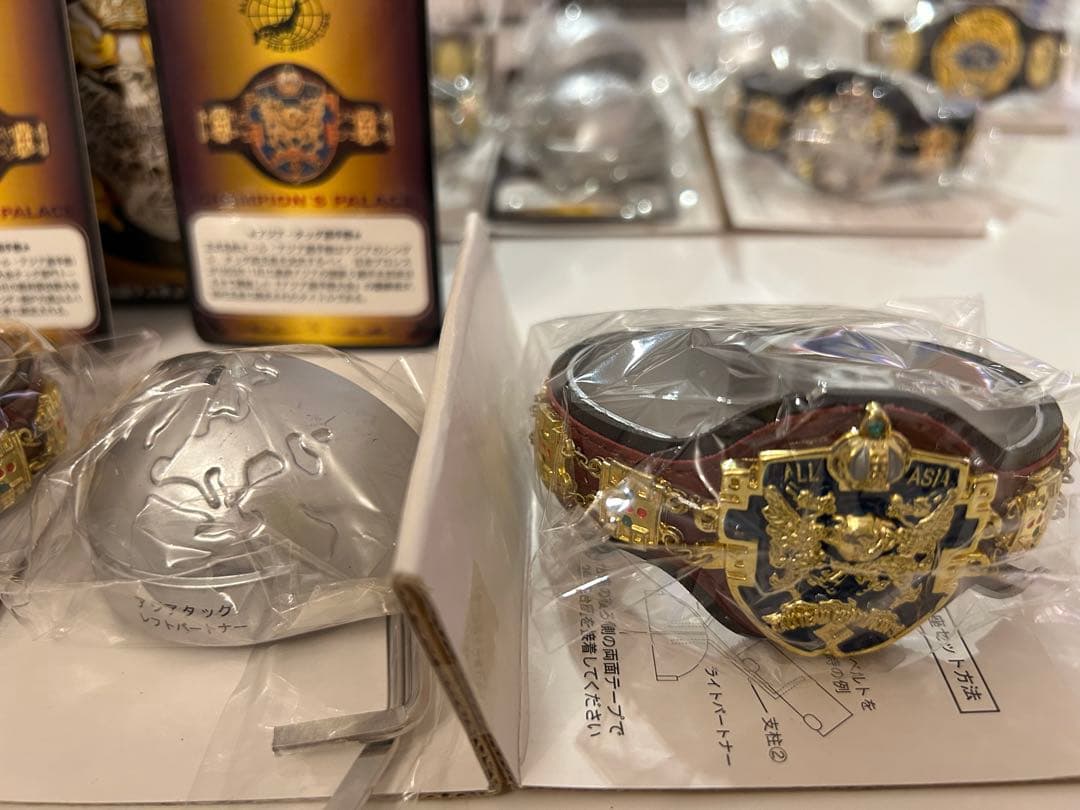 全日本プロレス　チャンピオンベルト ノーマル全10種セット　マイスタージャパン