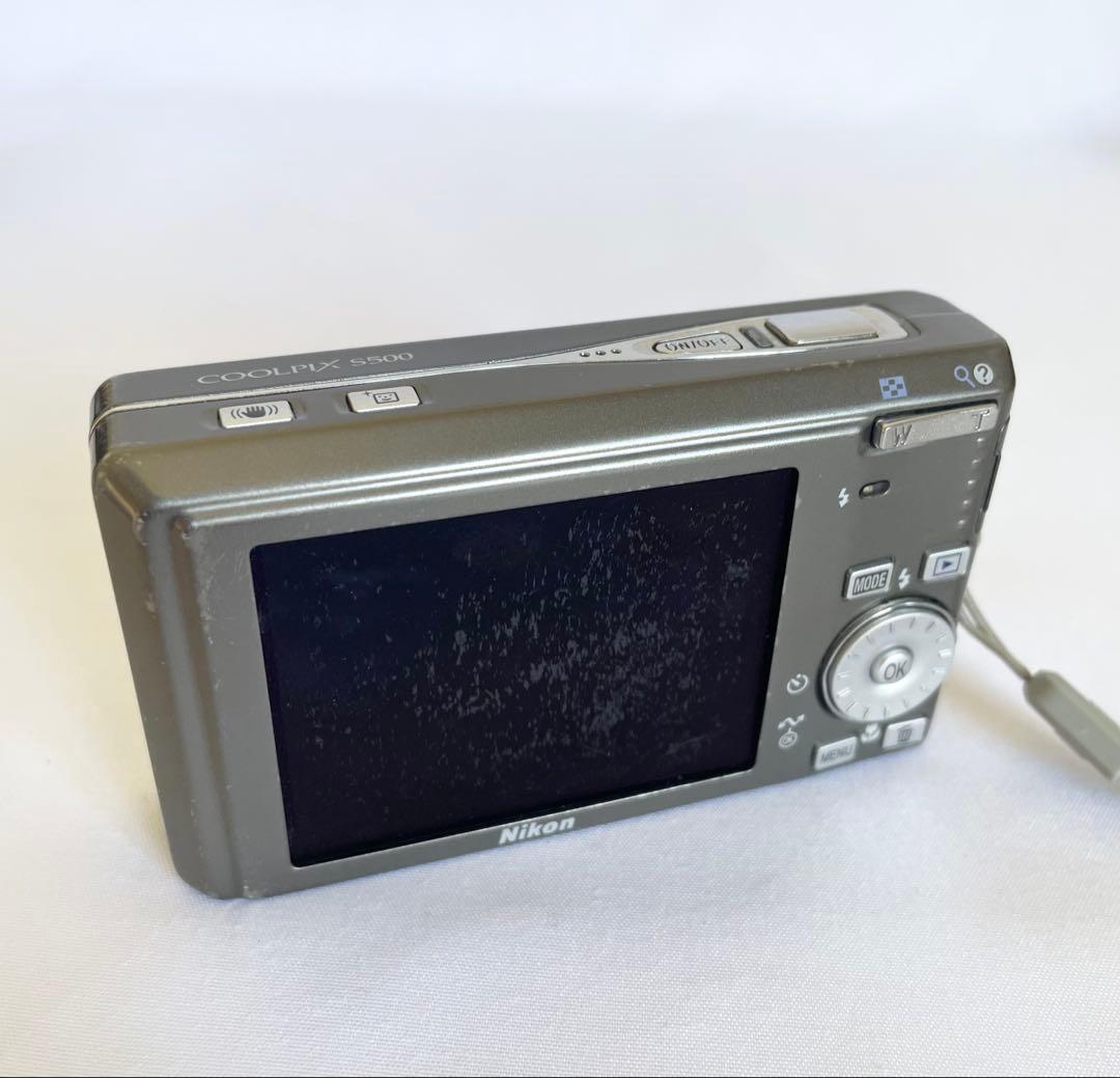 【完動品】Nikon Coolpix S500 デジタルカメラ 動作確認済み
