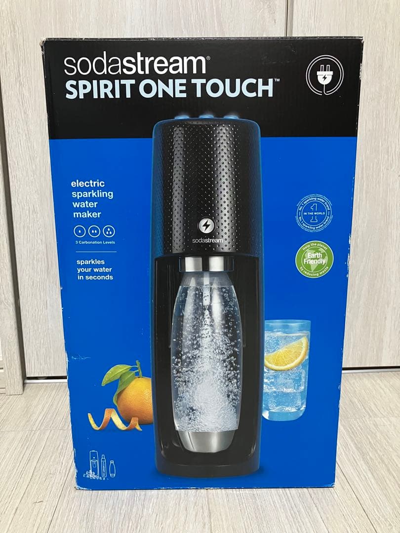【新品】sodastream スピリット ワンタッチ ブラック スターターキット