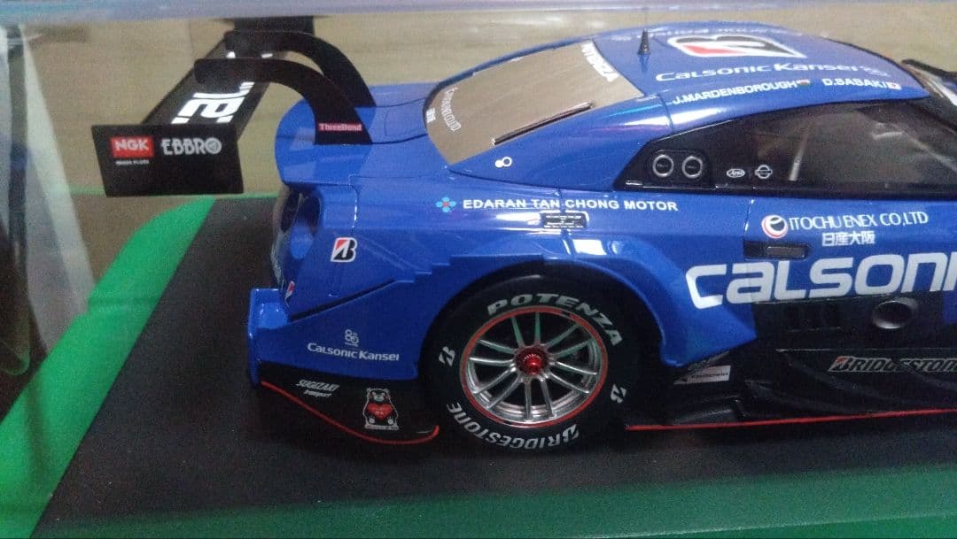 ゆうちゃん 希少エブロ1/18 カルソニック インパル GT-R