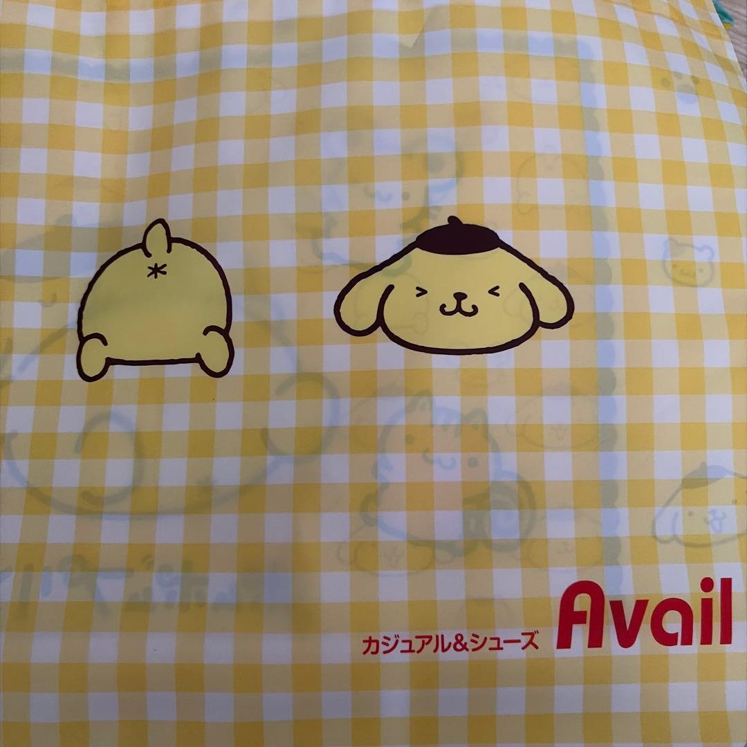 3点セット　ポムポムプリン　アベイル　マスコット　メイド　工事現場