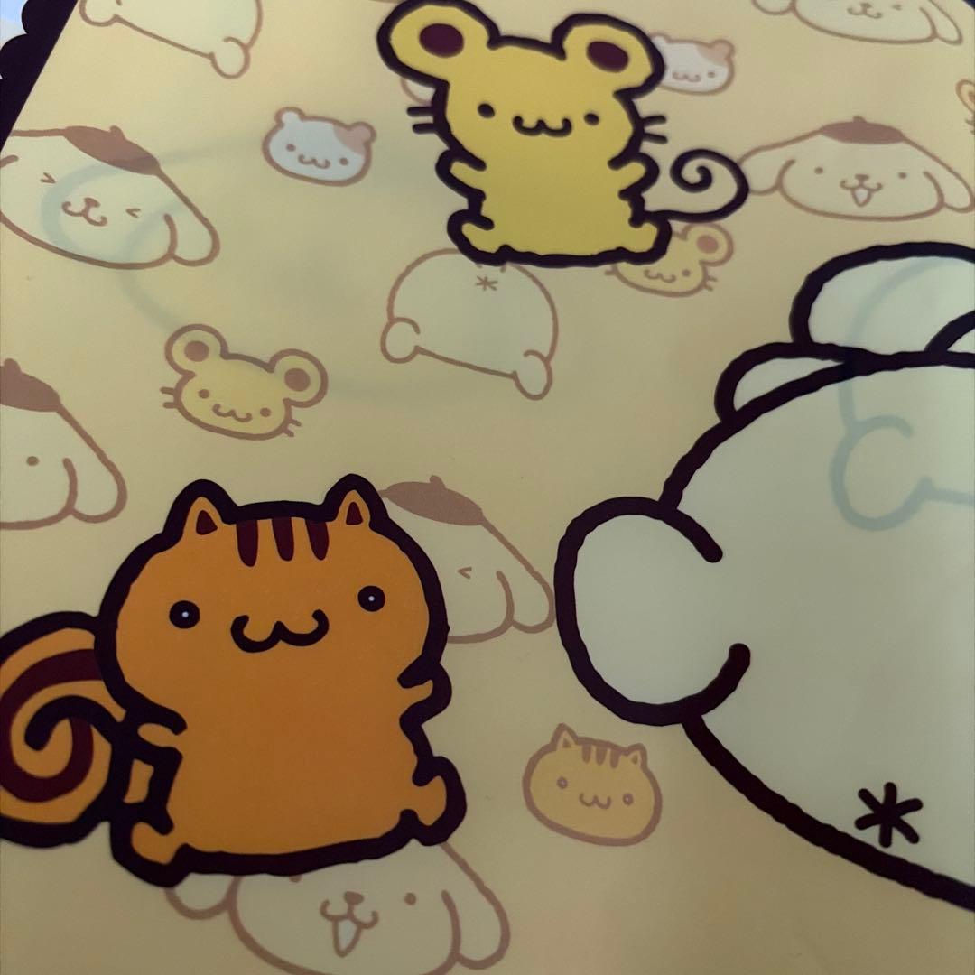3点セット　ポムポムプリン　アベイル　マスコット　メイド　工事現場