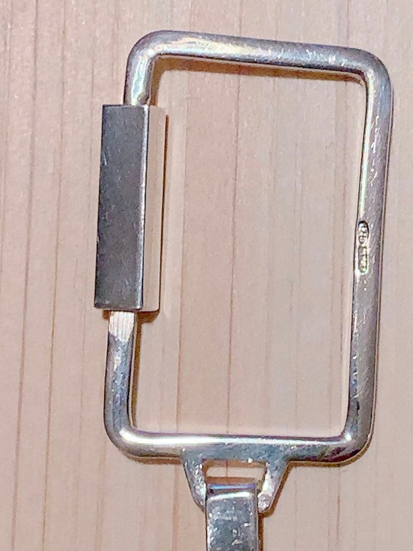 イタリアLB社製・純銀925S ″ホースフェイス“ キーホルダー: ヴィンテージ