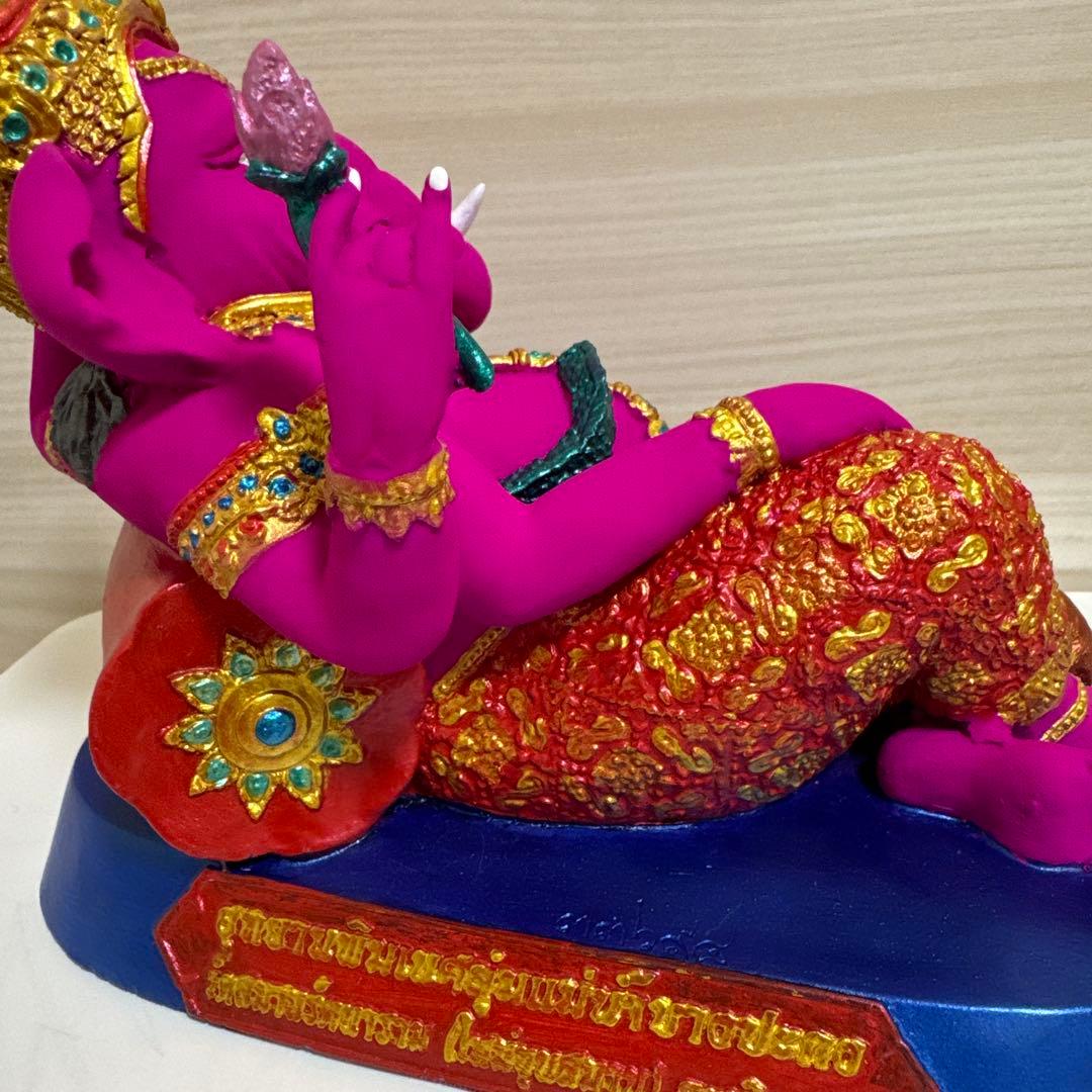 タイインスタで大人気☀︎ピンクガネーシャ！ワット・サマーンラタナラーム