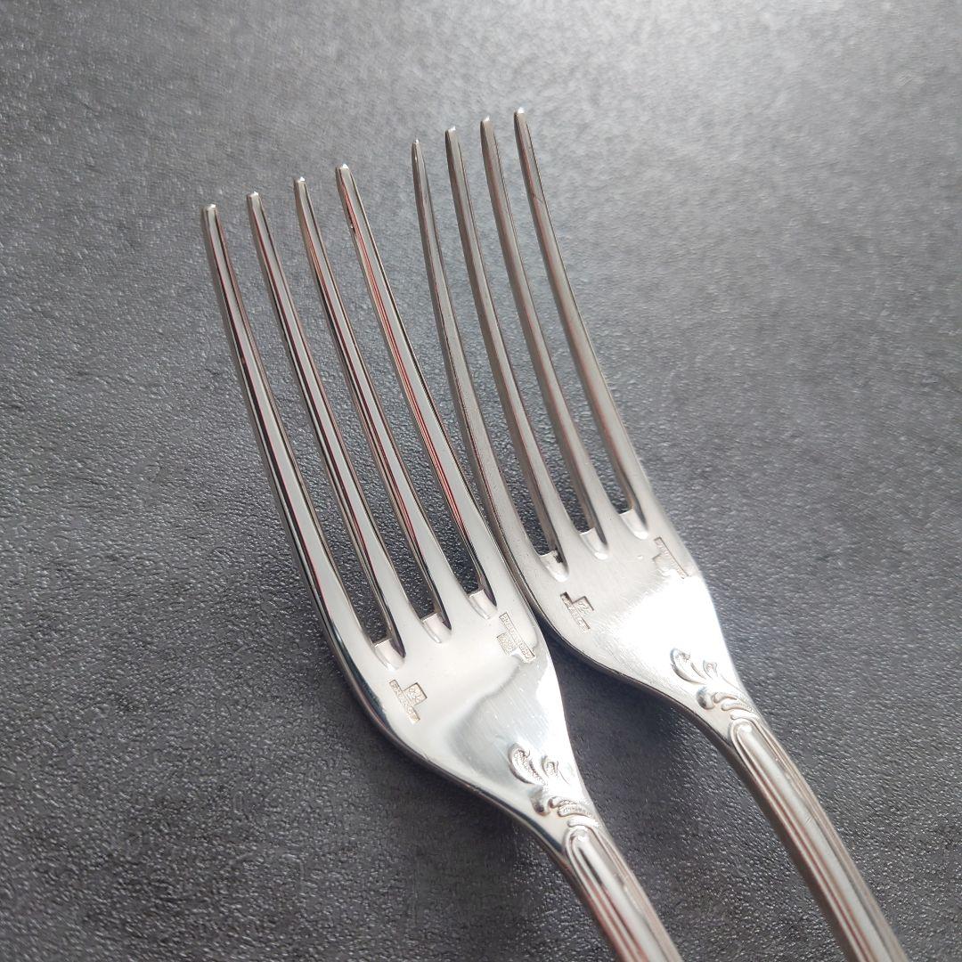 クリストフル マルリー コーヒースプーン 2点 デザートフォーク 2点