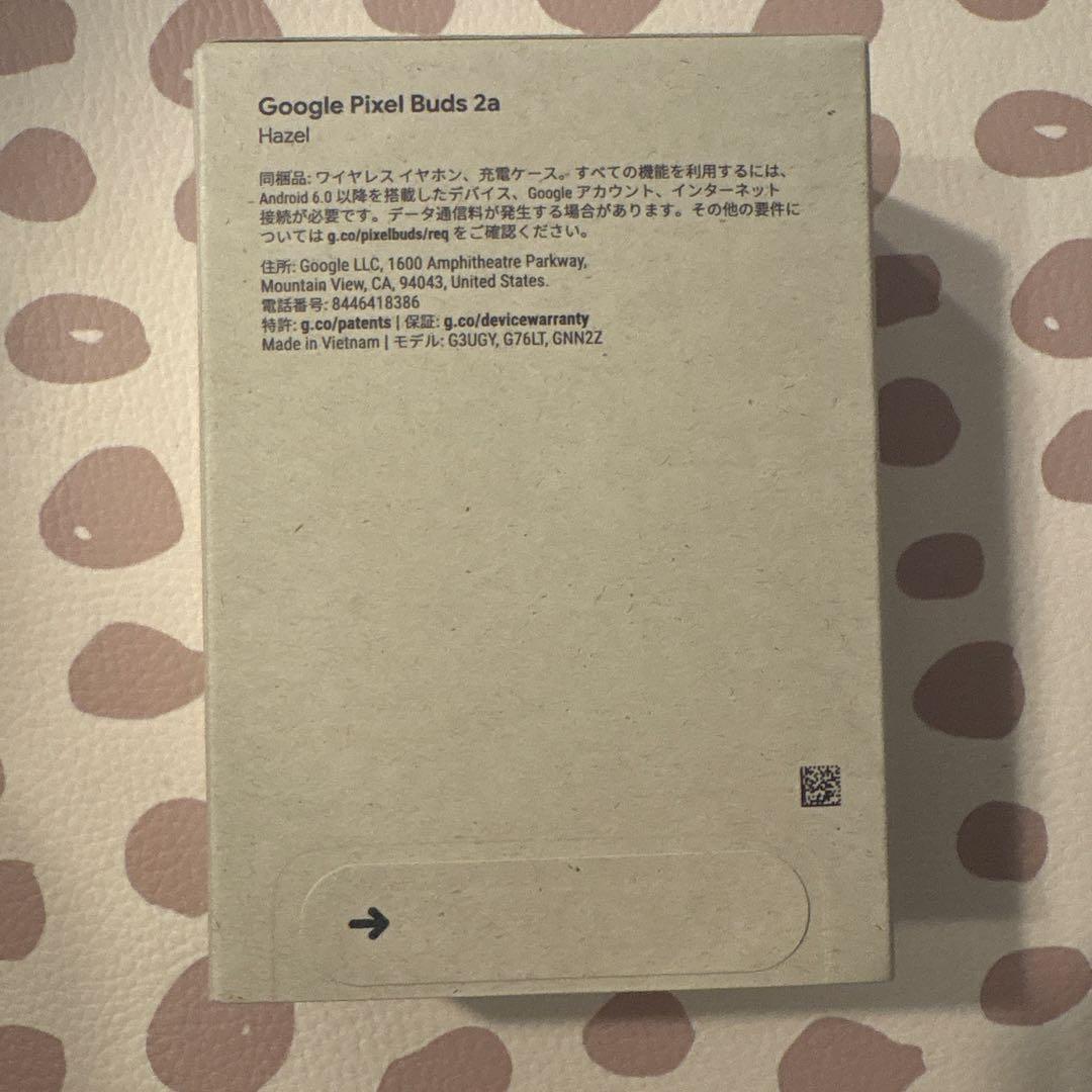 値下げ【新品】Google Pixel Buds 2a ブラック