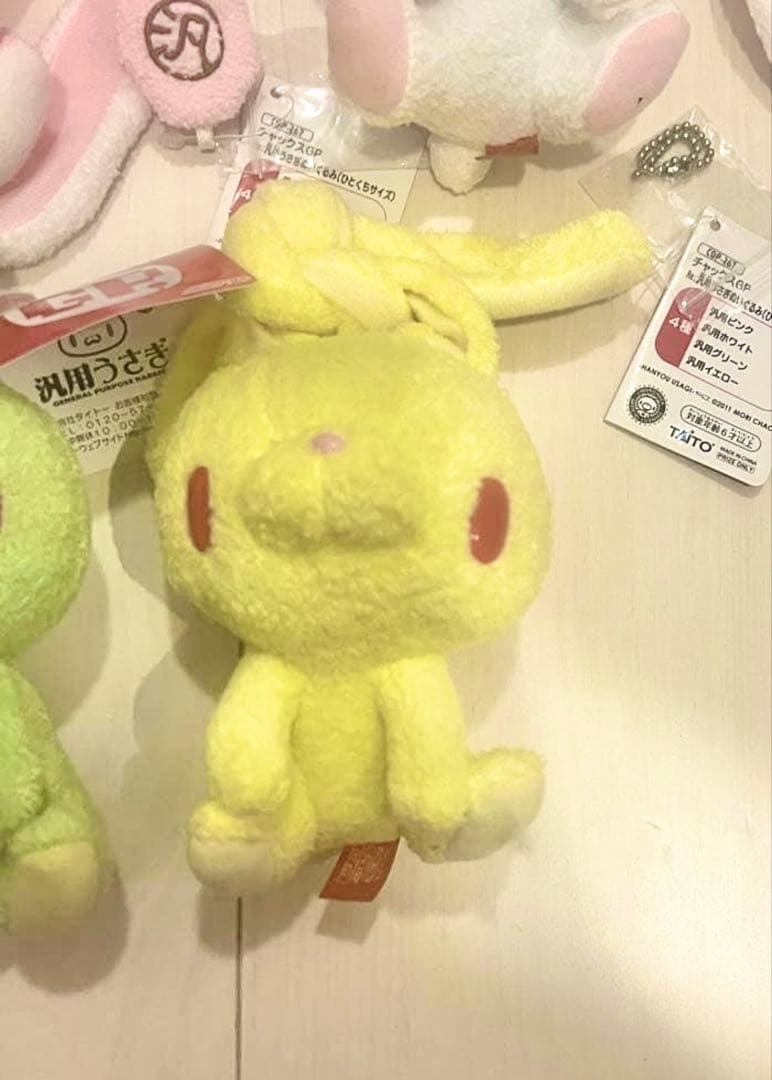 チャックスGP Re:汎用うさぎぬいぐるみ ひとくちサイズ フルコンプ