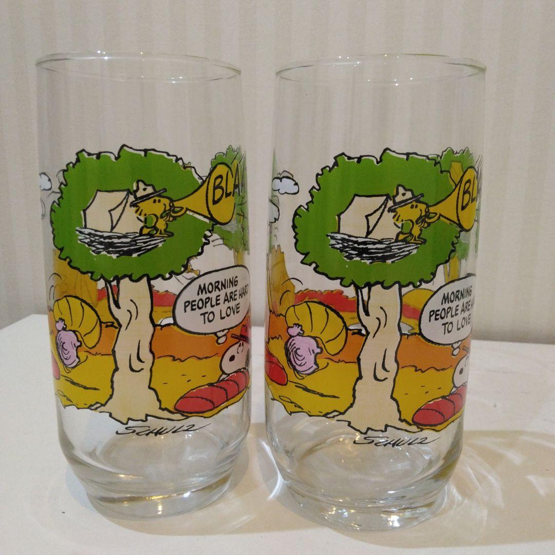 UNKNOWN - キャンプ スヌーピー グラス コレクション 2個セット