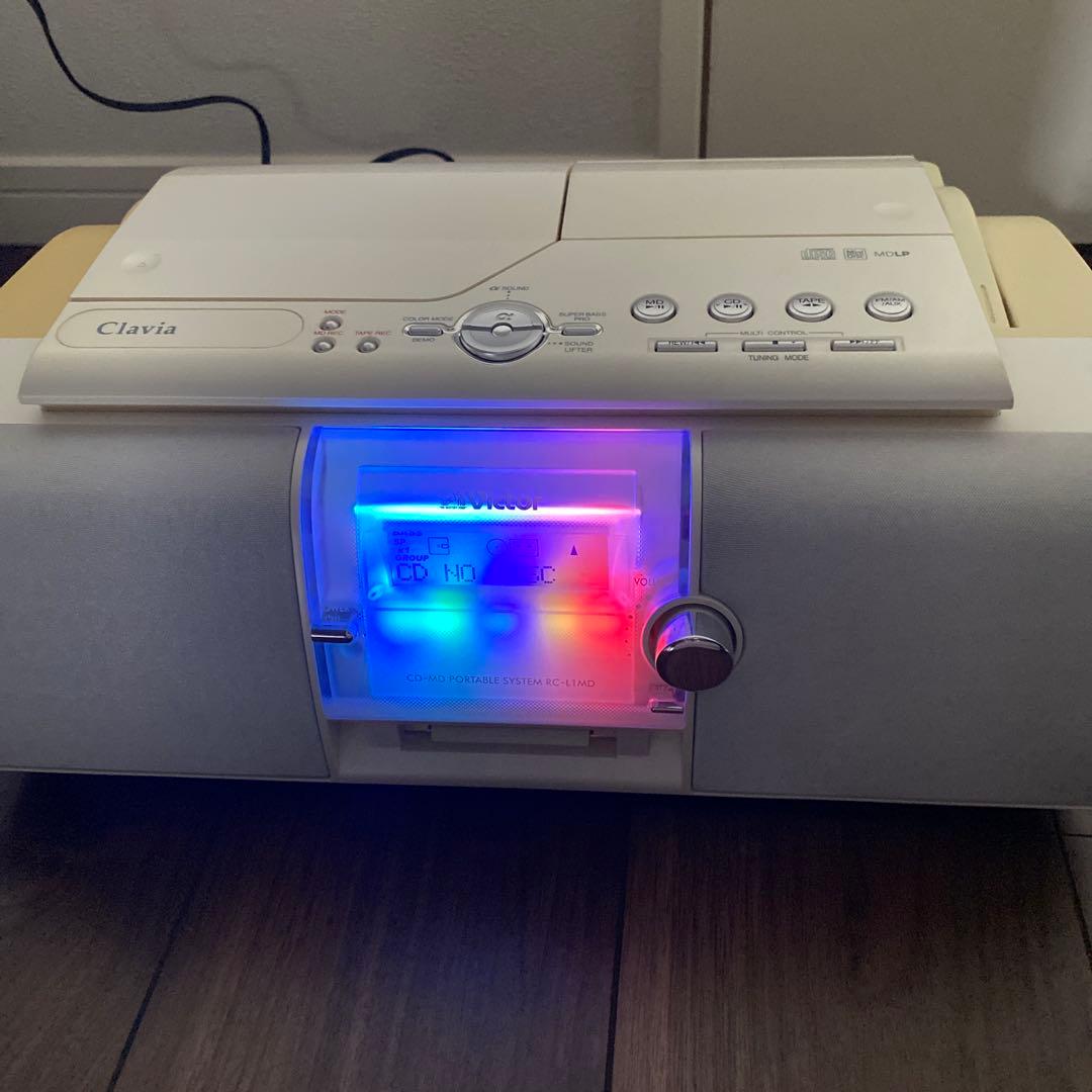 Victor Clavia CD・MDポータブルシステム