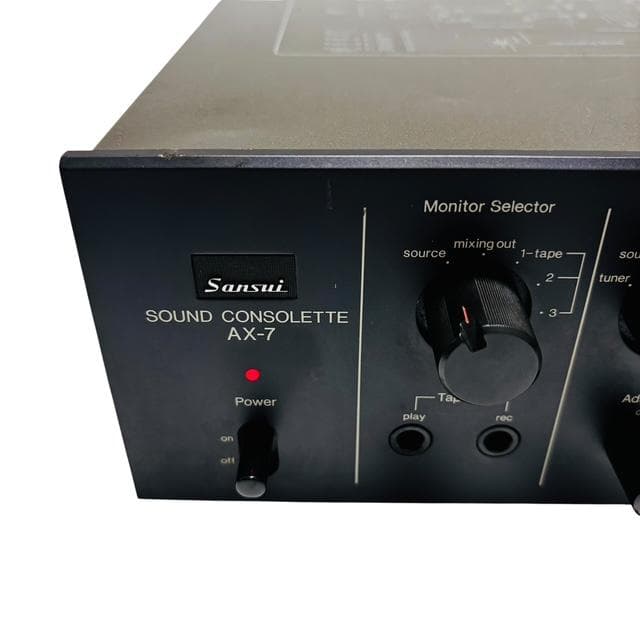 希少機種★サンスイ Sansui AX-7 オーディオミキサー 山水 プリアンプ