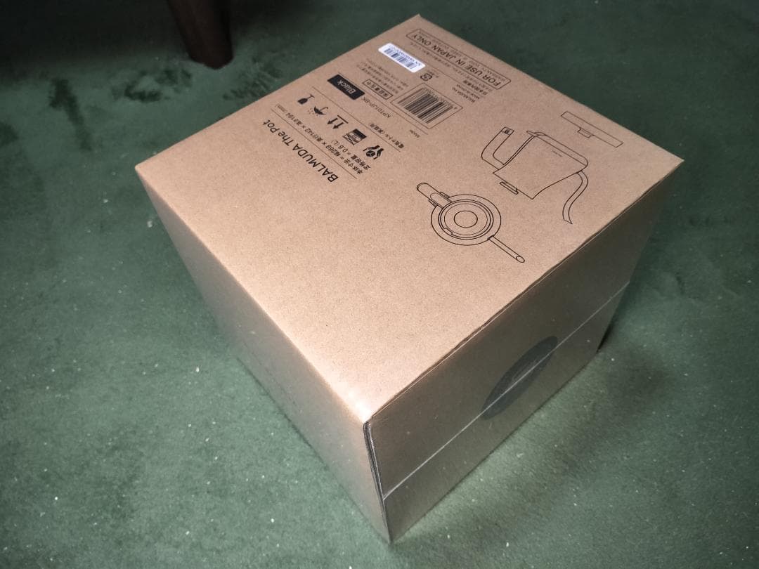 【新品未開封】バルミューダBALMUDA ThePot0.6L電気ケトルブラック