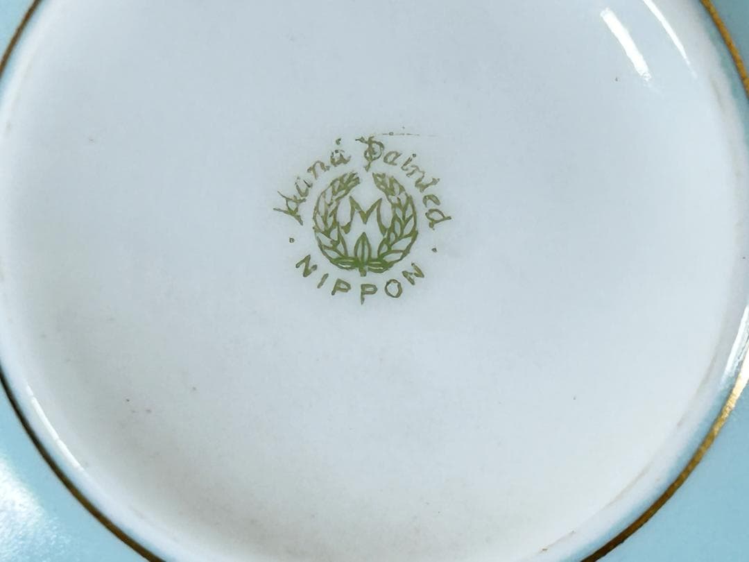 オールドノリタケ フライングスワン カップ ソーサー 5客 ポット クリーマー