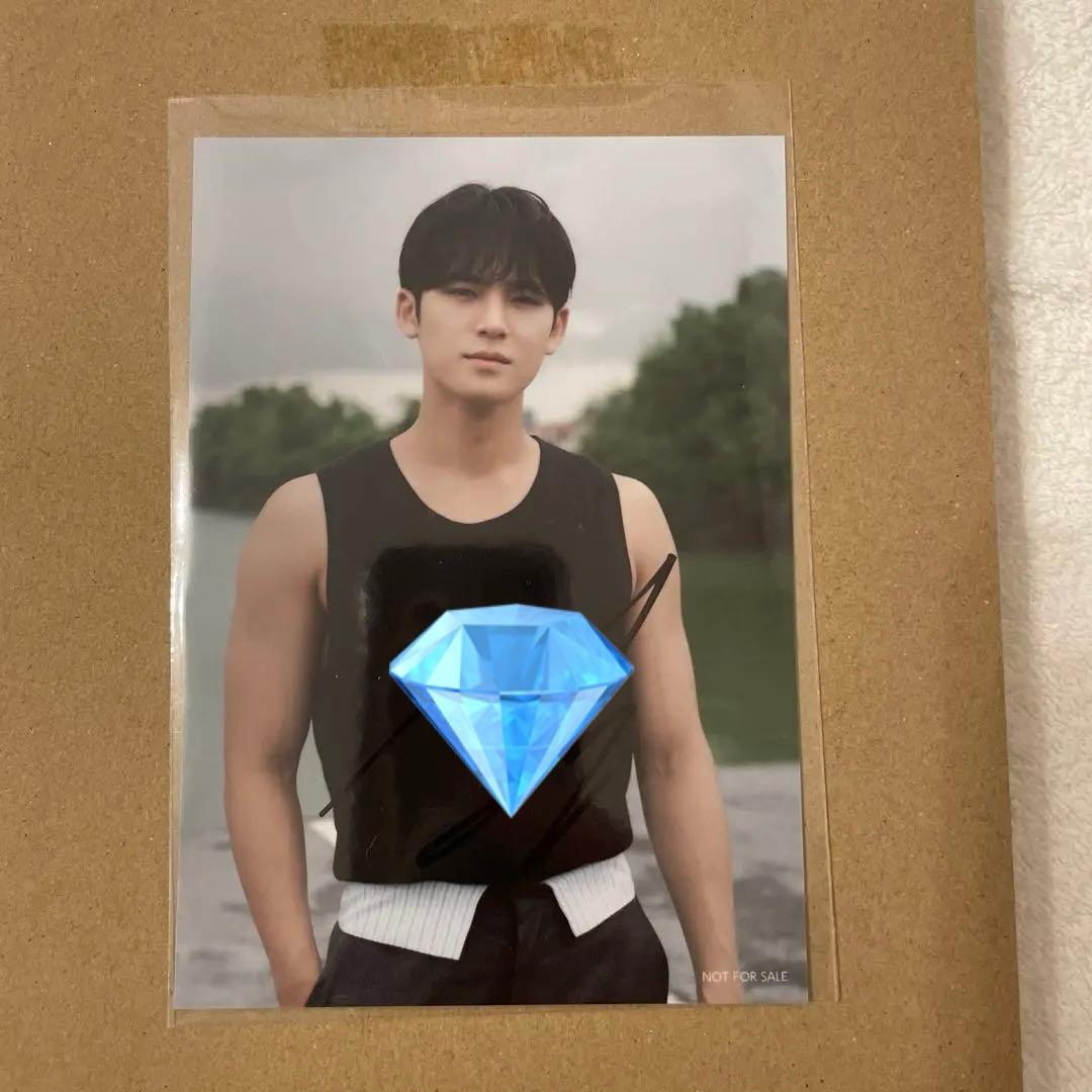 SEVENTEEN ミンギュ　SPILL THE FEELS 直筆サイン入生写真