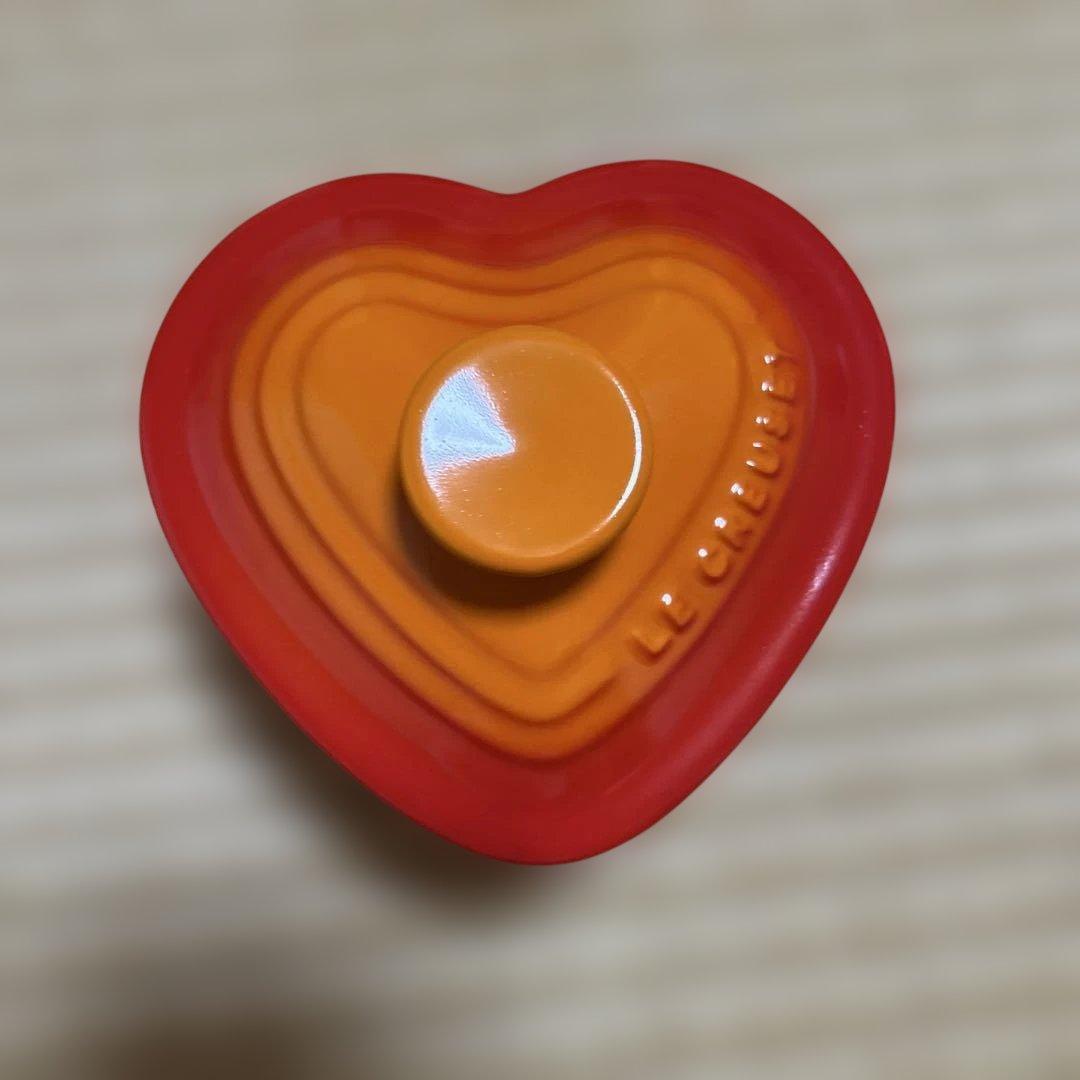 LE CREUSET ハート型陶器皿 2点セット