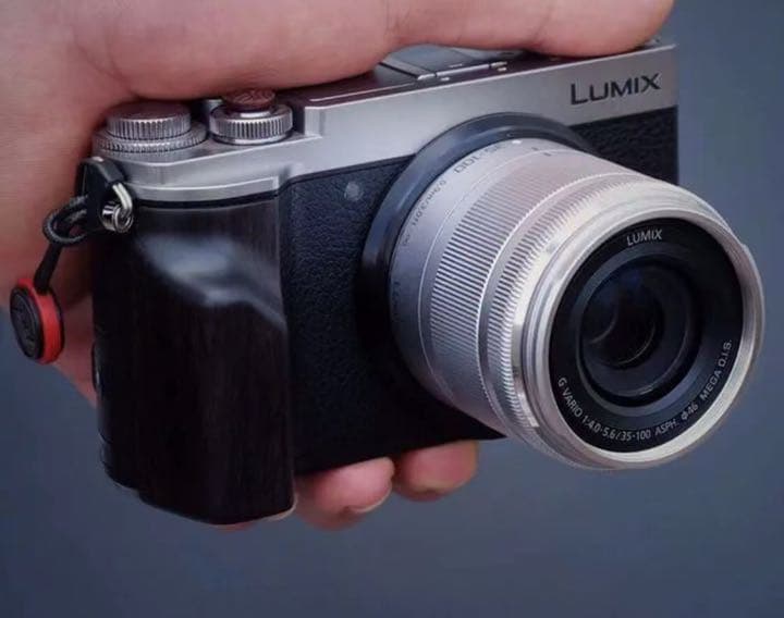 Panasonicパナソニック GX9用 ハンドグリップ（黒檀/エボニー)