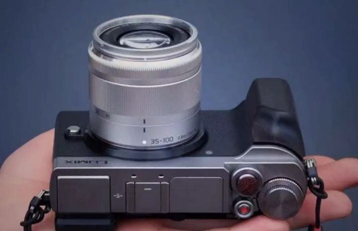 Panasonicパナソニック GX9用 ハンドグリップ（黒檀/エボニー)