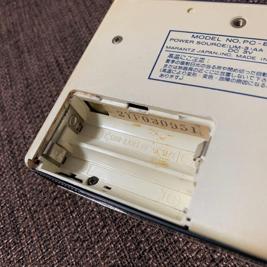 【ジャンク】マランツ カセットプレイヤー 配線外れ　要修理　PC-88